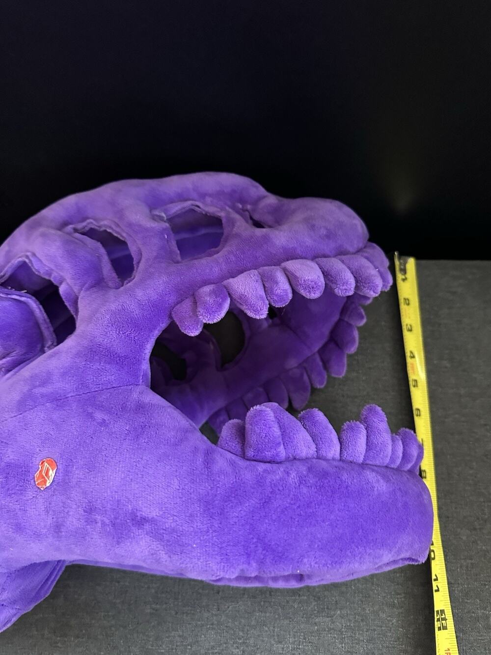 Purple Dinosaur Skeleton Plush Costume Sound Halloween Spinosaurus Tested Works